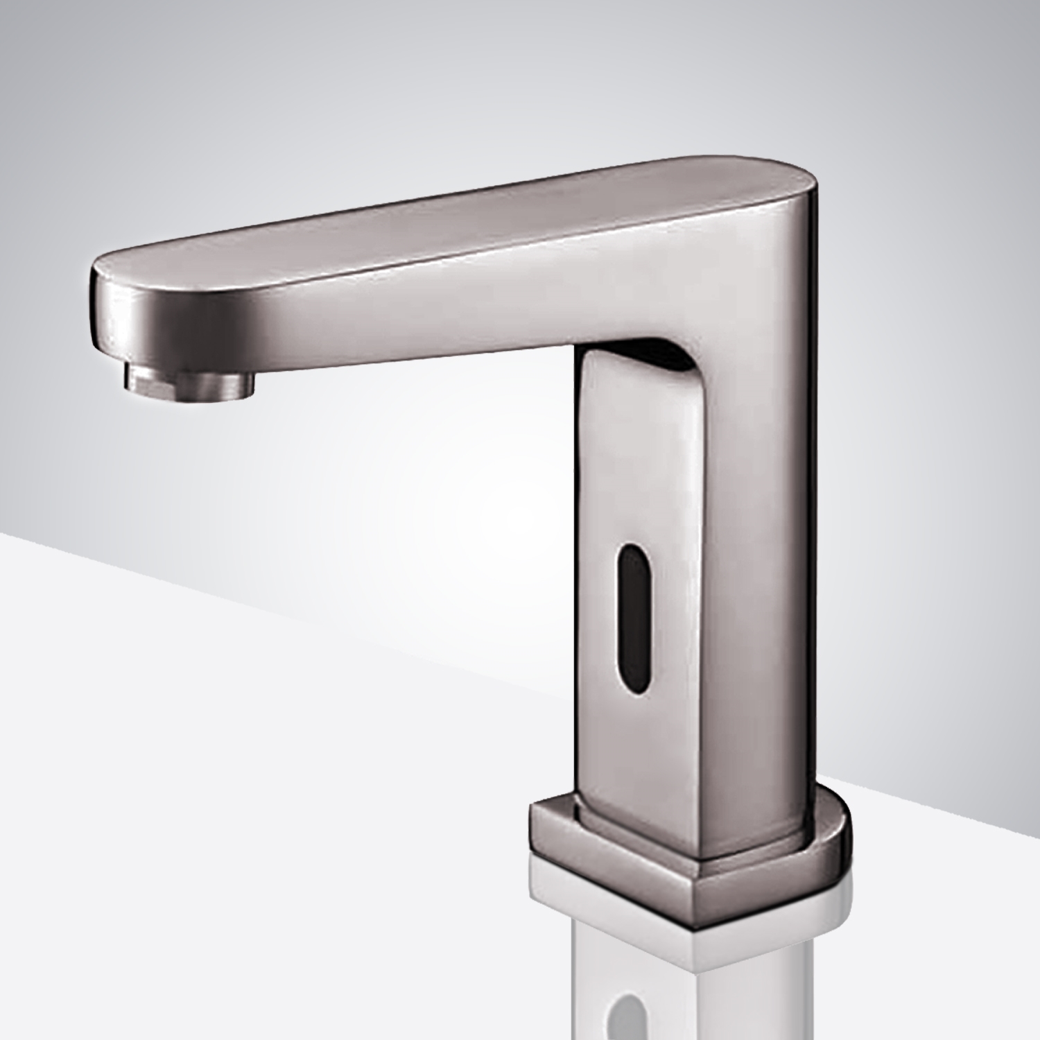 Hagios Commercial Automatic Brushed Nickel Finish Sensor Faucet